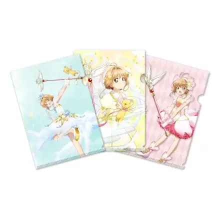 Cardcaptor Sakura Clear Card 3 db- irattartó csomag termékfotója