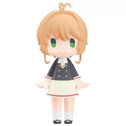 Cardcaptor Sakura: Clear Card with Garterbelt HELLO! GOOD SMILE akciófigura Sakura Kinomoto: Tomoeda Junior High School Uniform Ver. 10 cm    termékfotó
