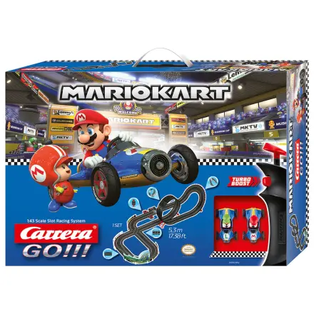 Carrera GO!!! Mario Kart Mario & Luigi elektromos versenypálya termékfotó