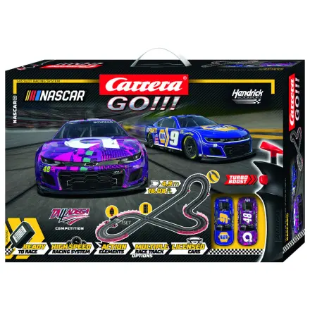 Carrera GO!!! Nascar elektromos versenypálya termékfotó