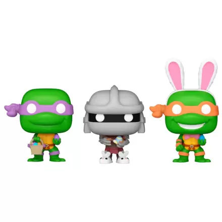 Carrot Pocket Funko POP Ninja Turtles Donatello Shredder Michelangelo 3db-os figura csomag termékfotója