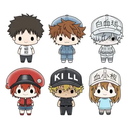 Cells at Work! Chokorin Mascot Series figura csomag 5 cm termékfotó