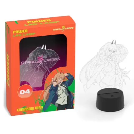 Chainsaw Man Power LED lámpa 20cm termékfotó
