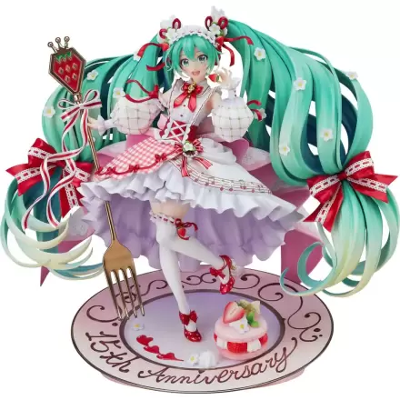 Character Vocal Series 01: Hatsune Miku 1/7 Hatsune Miku: 15th Anniversary Ver. PVC szobor figura 29 cm termékfotó