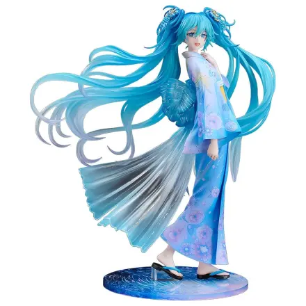 Character Vocal Series 01: Hatsune Miku 1/7 Music & Fire Works Ver. PVC figura 23 cm termékfotó