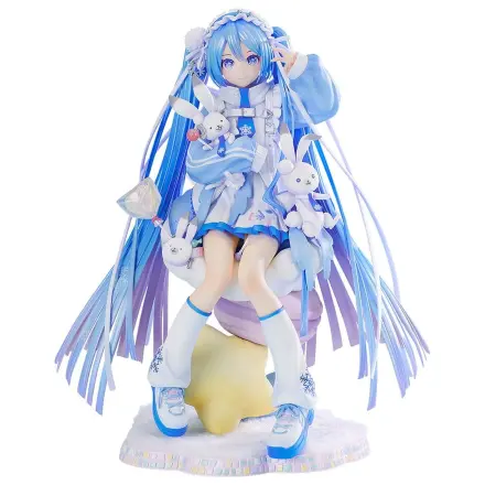 Character Vocal Series 01: Hatsune Miku 1/7 Snow Miku: Yukiiro Pop Ver. PVC szobor figura 24 cm termékfotó