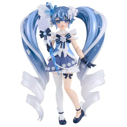 Character Vocal Series 01: Hatsune Miku Figma akciófigura Snow Miku: Crystal Snow Ver. 13 cm  termékfotó