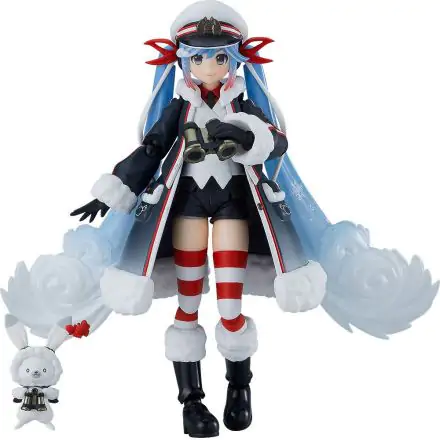 Character Vocal Series 01: Hatsune Miku Figma Snow Miku: Grand Voyage Ver. akciófigura 13 cm termékfotó