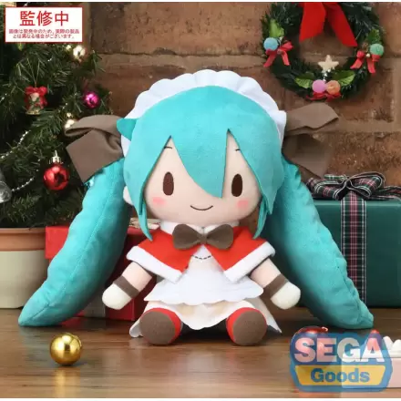 Character Vocal Series 01: Hatsune Miku Fuwa Petit Hatsune Miku Christmas 2025 M plüss figura 22 cm termékfotó