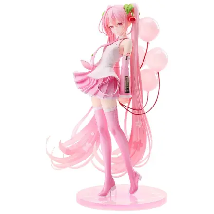 Character Vocal Series 01: Hatsune Miku G.S. Collection [SC] PVC figura 1/7 Sakura Miku: GSC Illustration Contest Ver. 26 cm termékfotó