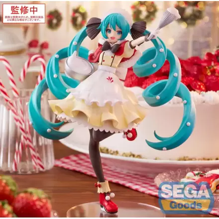 Character Vocal Series 01: Hatsune Miku Luminasta Hatsune Miku Christmas 2025 PVC szobor figura 20 cm termékfotó