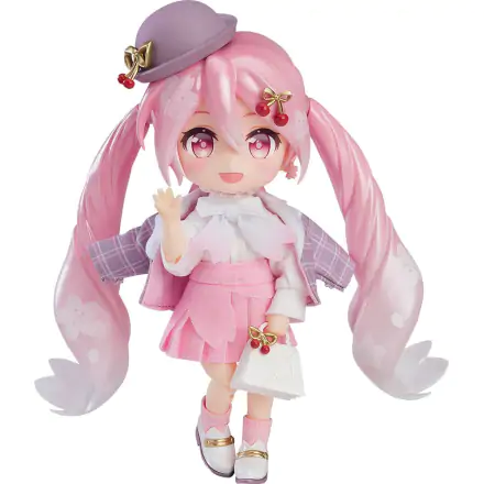 Character Vocal Series 01: Hatsune Miku Nendoroid Doll akciófigura Sakura Miku: Hanami Outfit Ver. 14 cm termékfotója