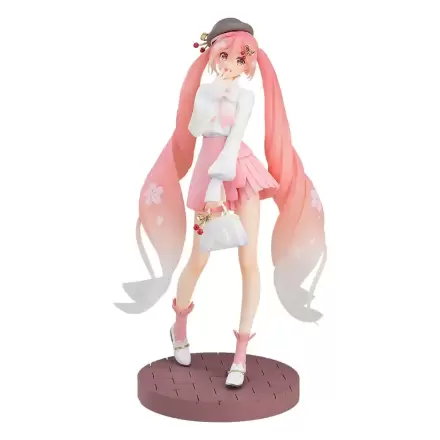 Character Vocal Series 01: Hatsune Miku Pop Up Parade Sakura Miku: Hanami Outfit Ver. PVC szobor figura 23 cm termékfotó