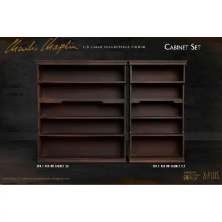 Charlie Chaplin My Favourite Movie Accessories Set 1/6 Cabinet Set termékfotó