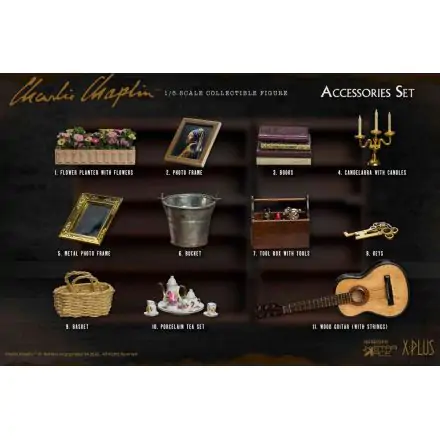 Charlie Chaplin My Favourite Movie Accessories Set 1/6 Set G termékfotó