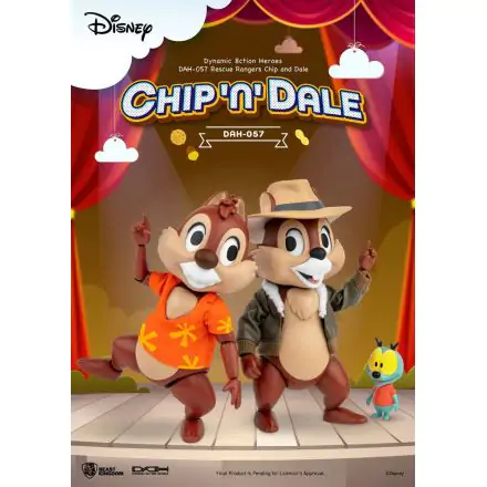 Chip 'n Dale: Rescue Rangers Dynamic 8ction Heroes Action Figures 1/9 Chip & Dale 10 cm termékfotója