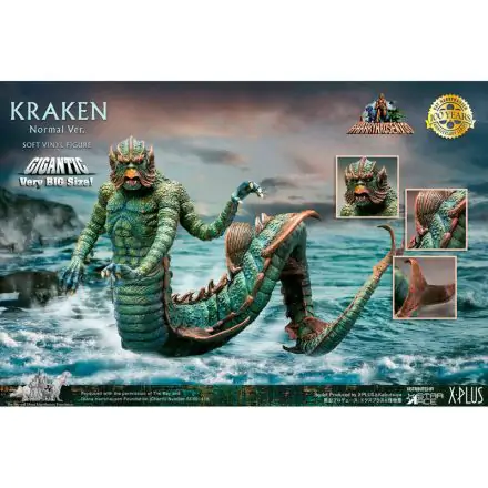 Clash of the Titans Soft Vinyl Gigantic Ray Harryhausens Kraken figura 35cm termékfotó