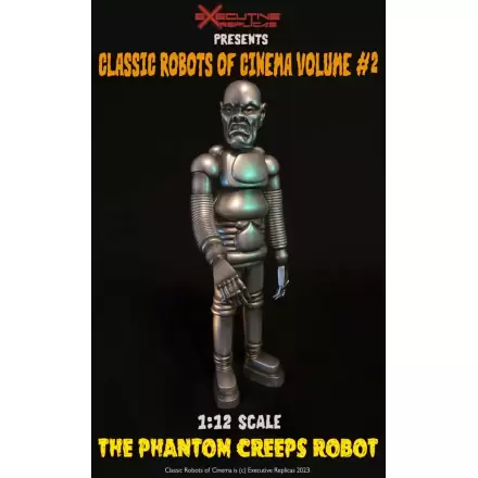 Classic Robots of Cinema 1/12 Volume #2: The Phantom Creeps Robot AKA Dr. Zorka's Robot akciófigura 21 cm termékfotó