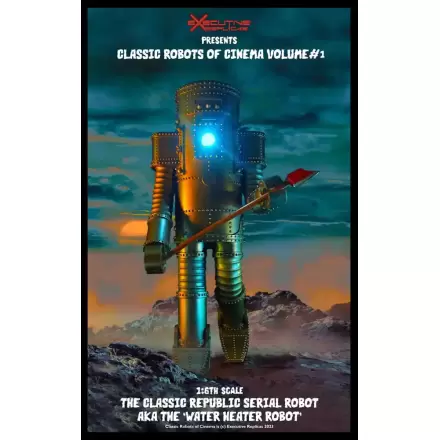 Classic Robots of Cinema 1/6 Volume #1: The Classic Republic Serial Robot a.k.a. The Water Heater Robot akciófigura 30 cm termékfotó
