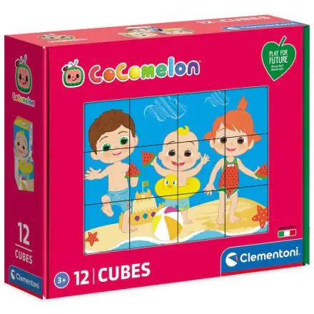 Coco Melon Cube puzzle 12 db-os termékfotó