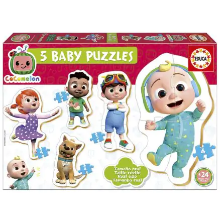 Cocomelon 5 Baby Puzzles 3-4-5 db-os termékfotó