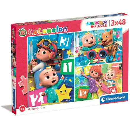 Cocomelon puzzle 3x48db-os termékfotó