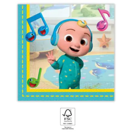 CoComelon szalvéta 20 db-os 33x33 cm FSC termékfotó