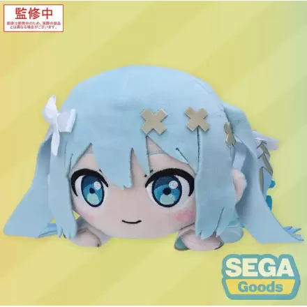 COLORFUL STAGE! The Movie: A Miku Who Can't Sing Nesoberi Lay-Down Hatsune Miku Unshuttered Sekai plüss figura 16 cm termékfotó