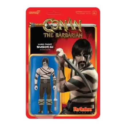 Conan The Barbarian ReAction Action Figure Wave 02 Subotai (War Paint) 10 cm termékfotója