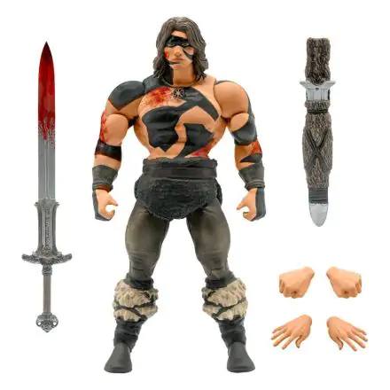 Conan the Barbarian Ultimates Conan War Paint Conan akciófigura 18 cm termékfotó