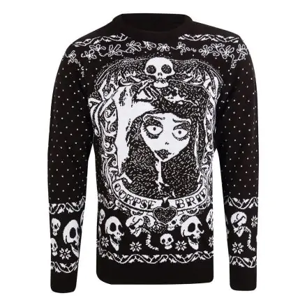 Corpse Bride Bride Skulls karácsonyi pulóver termékfotó