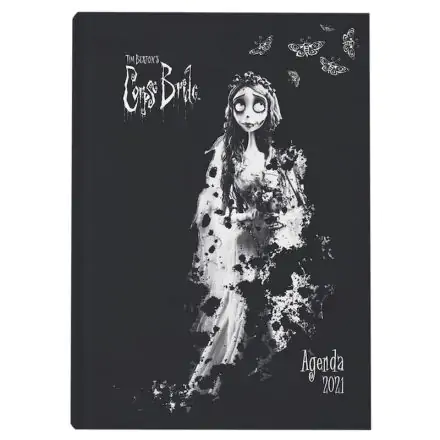 Corpse Bride Emily 2021 napló termékfotó