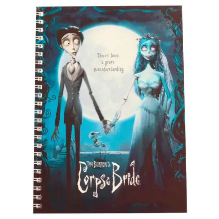 Corpse Bride jegyzetfüzet termékfotó