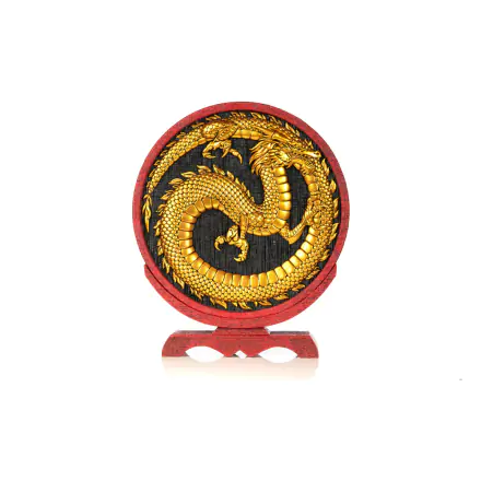 Cowboy Bebop Sculpture Red Dragon Crime Syndicate Companion Relief Logo szobor 35 cm termékfotó