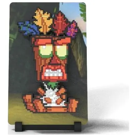 Crash Bandicoot FiGGYZ gyűjthető hűtőmágnes Aku Aku Mask 11 cm termékfotó