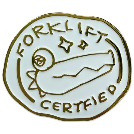 Crashout Crew kitűző Forklift Certified termékfotó
