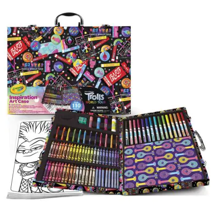 Crayola Trolls Világ körüli turné színező készlet termékfotó