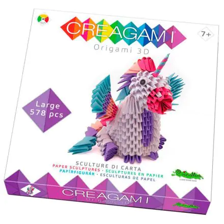 Creagami Egyszarvú 3D Origami termékfotó