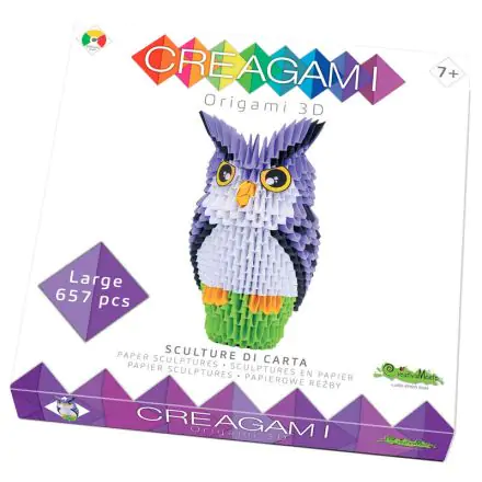 Creagami Owl 3D Origami termékfotó
