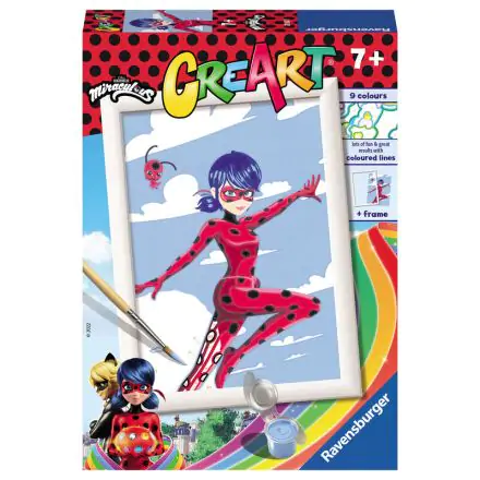CreArt Miraculous LadyBug rajzcsomag termékfotó