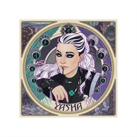 Critical Role Art Print Mighty Nein Portrait Series: Yasha 35 x 35 cm - keretezetlen vászonkép termékfotó