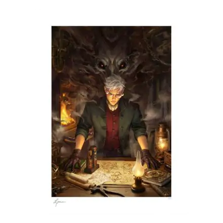 Critical Role Art Print Percival de Rolo: Manifestation of the List 61 x 46 cm - keretezetlen vászonkép termékfotó