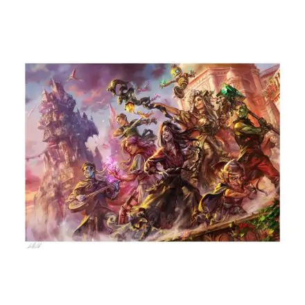 Critical Role Campaign 3: Bells Hells Art Print The Draw of Destiny 61 x 46 cm - keretezetlen vászonkép termékfotó