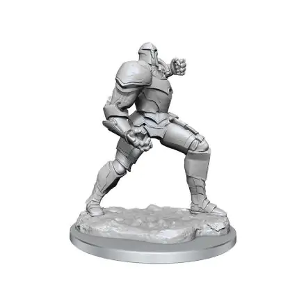 Critical Role Unpainted Miniature Platinum Golem termékfotó
