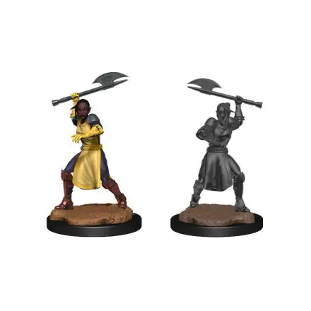 Critical Role Unpainted Miniatures Half-Elf Echo Knight and Echo Female figurák termékfotó