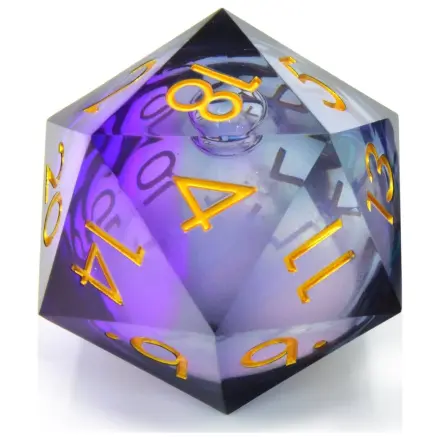 CritStones Liquid Core dobókocka D20 Twilight Ether 5 cm termékfotó