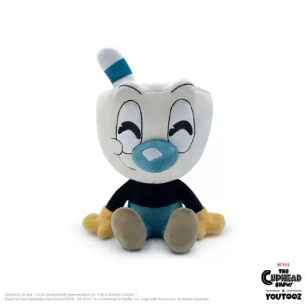 Cuphead Mugman plüss figura 22 cm termékfotója