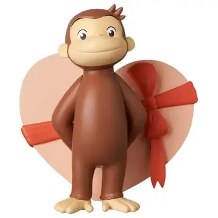 Curious George UDF Mini figura w/Heart 6 cm termékfotó