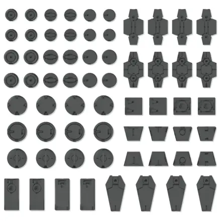 Customise Material Decoration Parts 1 Grey figura kiegészítő csomag termékfotó