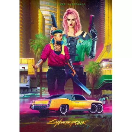 Cyberpunk 2077 Kitsch Style puzzle (1000 darab) termékfotó